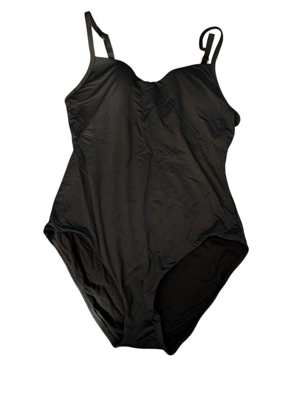 Tommy Bahama Black One-Piece Swimsuit With Adjustable Straps - Women’s Size 36C